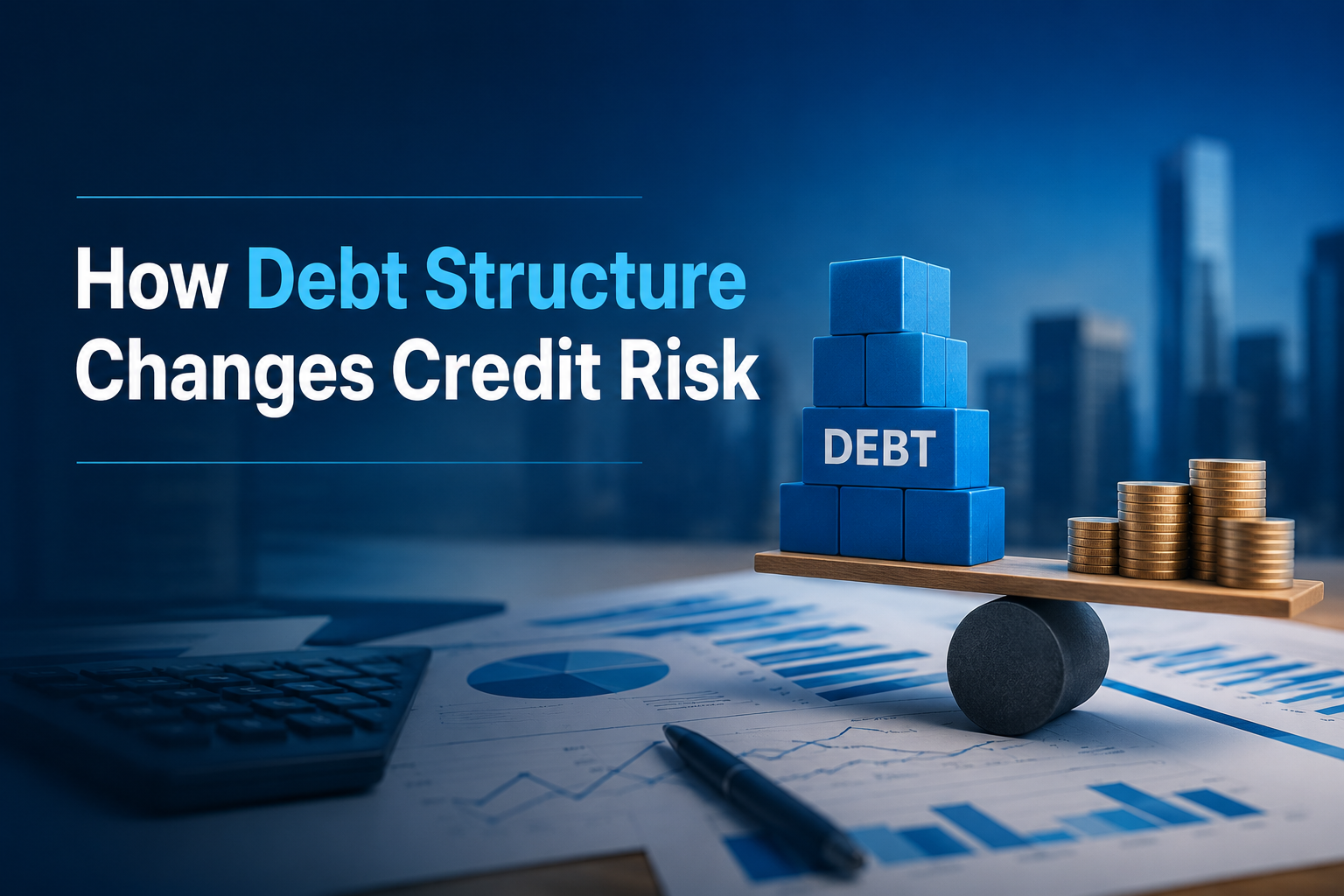 How Debt Structure Changes Credit Risk